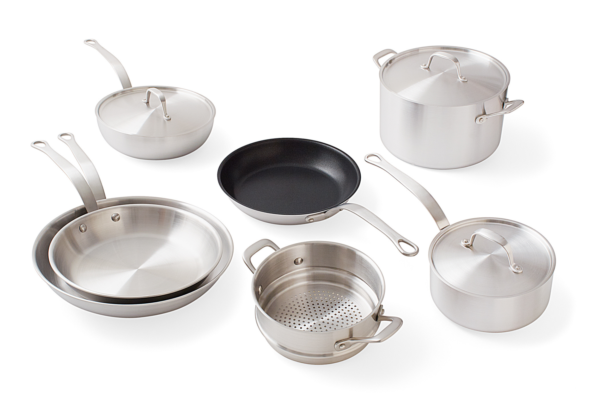 Daniel Boulud 10-Piece Stainless Clad Set